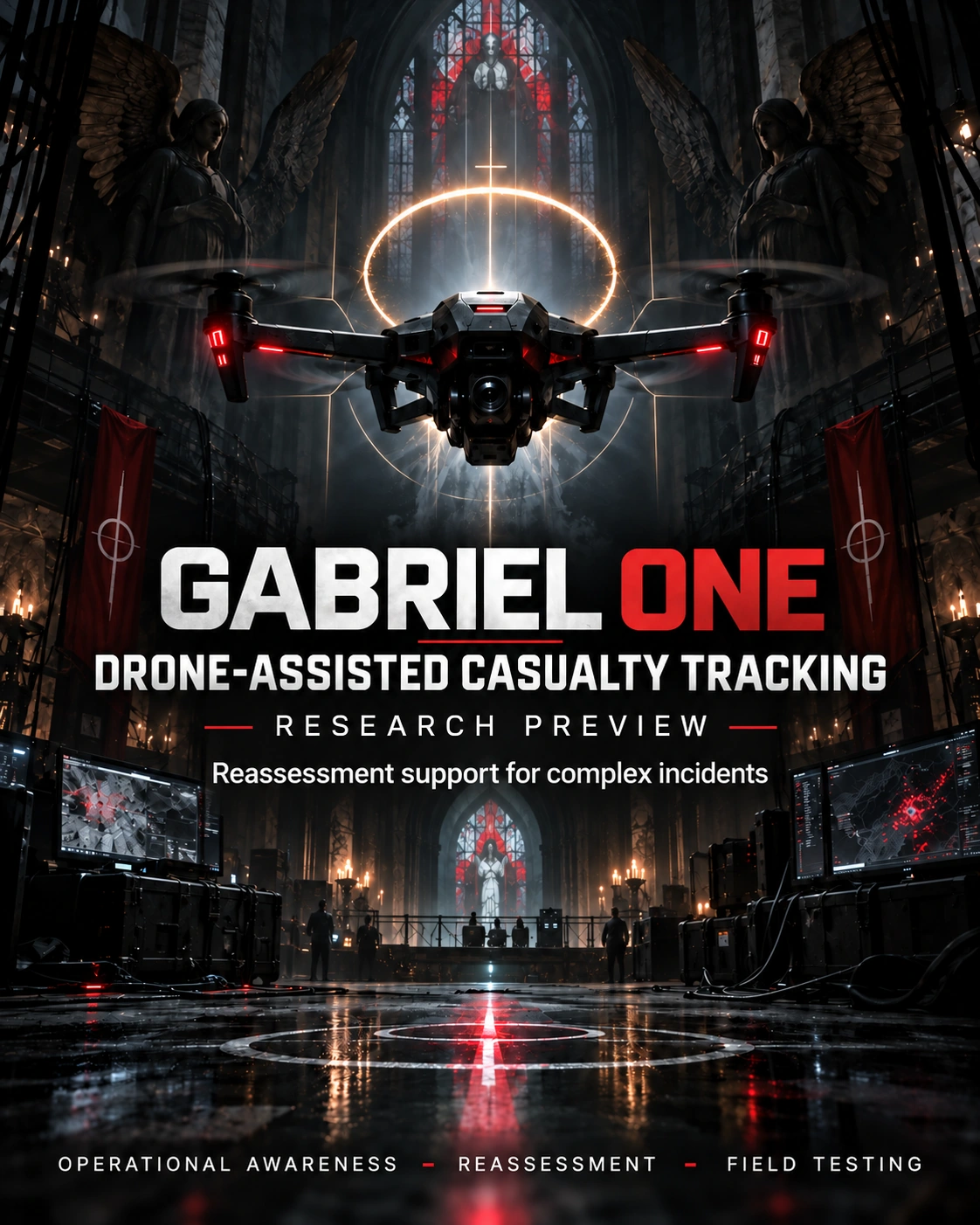 GABRIEL ONE - drone-assisted casualty tracking research preview